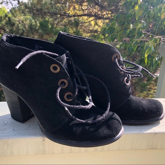 MIA Shoes - MIA lace up booties